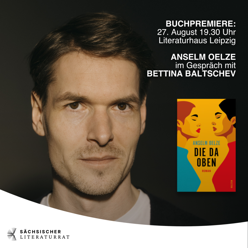 Titelbild für: Buchpremiere! Anselm Oelze: „Die da oben“