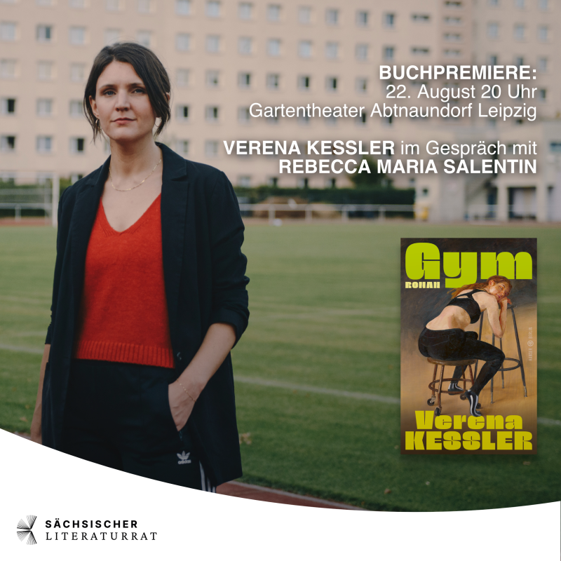 Titelbild für: Buchpremiere! Verena Keßler: „Gym“