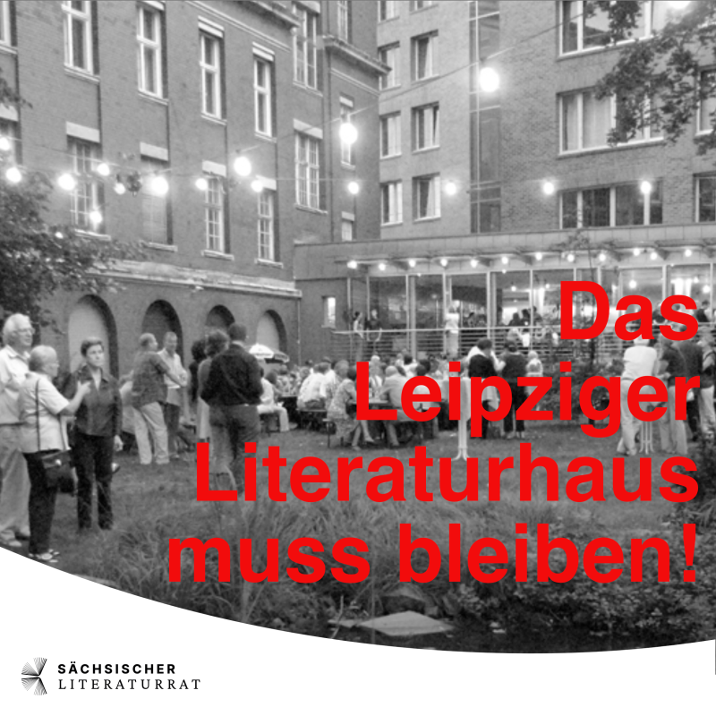 Titelbild für: Das Leipziger Literaturhaus muss bleiben!
