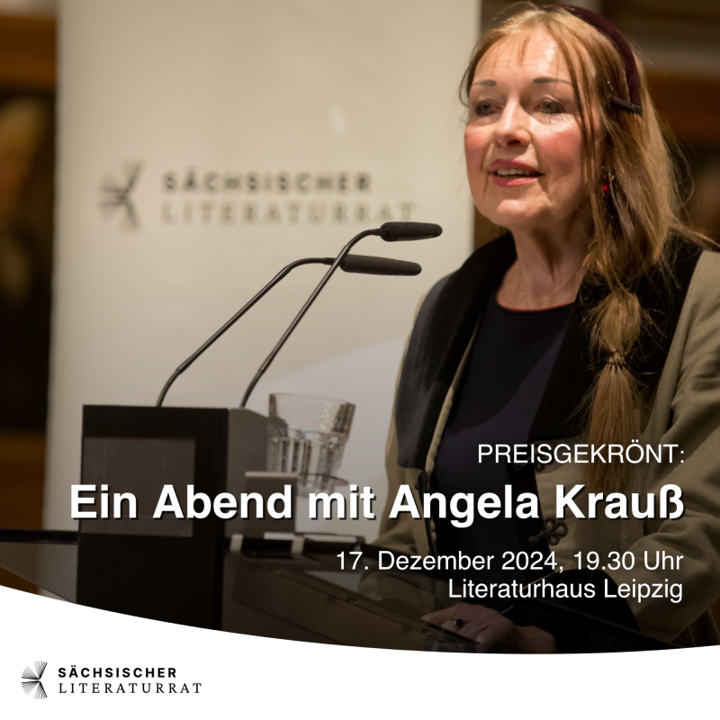 Titelbild für: Preisgekrönt: Ein Abend mit Angela Krauß